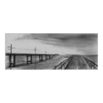 7 Mile Bridge posters by HowellArt 7 Mile Bridge posters