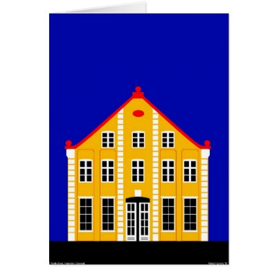 7 North Street Greeting Card by lonvig