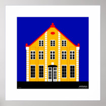 7 North Street - passepartout Posters