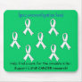 7-ribbon Lung Cancer Awareness Mousepad
