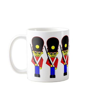 7 Royal Guardsmen Coffee Mugs by Zebastian_Books