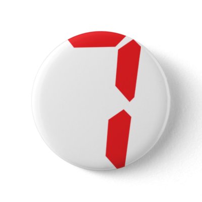 7 seven  red alarm clock digital number buttons by Tomaniac