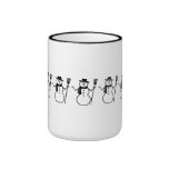 7 Snowmen Mug mugs