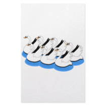 7 Swans Swimming stationery