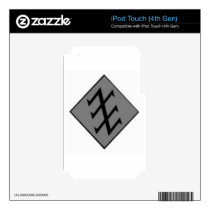 7 Symbol iPod Touch 4th Gen Cover / Skin Ipod Touch 4g Skin
