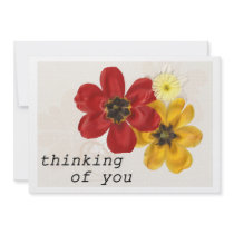 7 Thinking of You Custom Invitations