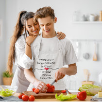 7 Words To A Long Marriage Aprons