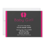 7" x 5" Simple Girl Baby Shower Invitation