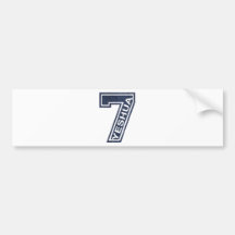 7 Yeshua Oblique Jean's Bumper Stickers