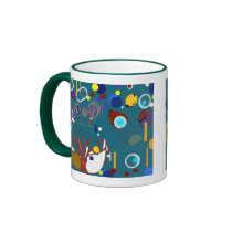 7 ZERO - Abstract Mugs