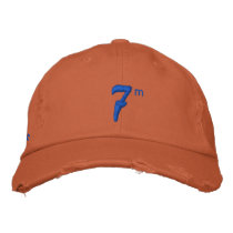 7m embroidered hats