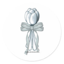 7th Anniversary Round Sticker