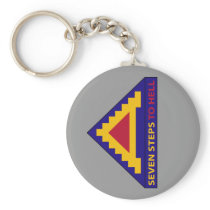 7th Army - Seven Steps To Hell - Key Chain