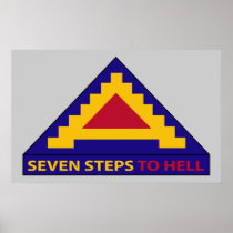 7th Army - Seven Steps To Hell - Poster