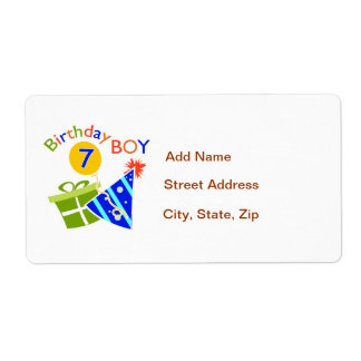 7 Year Old Birthday Boy Cards | Zazzle