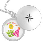 7th Birthday - Birthday Girl Locket
