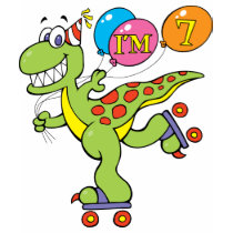7th Birthday Dinosaur t-shirts