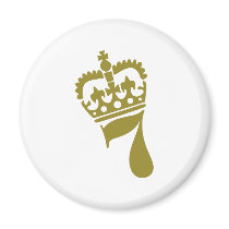 7th Birthday - Number – Seven Fridge Magnet