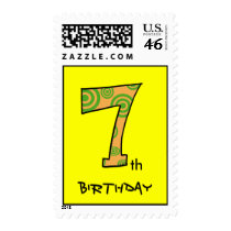 7th Birthday Stamps