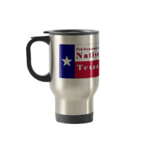 7th Generation Native Texan Flag mugs by TexasGifts 7th Generation Native Texan Flag mugs