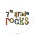 7th Grade Rocks Seventh stickers