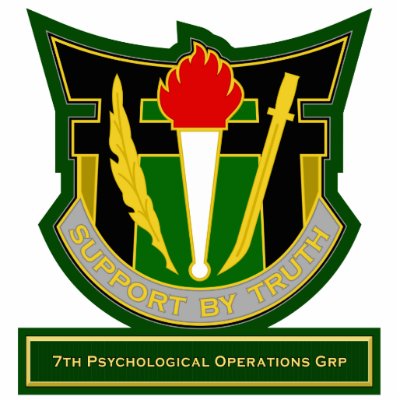 7th Psychological Operations Grp DUI Photo Cut Out by a2zgraphicsworks