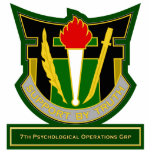 7th Psychological Operations Grp DUI Photo Cut Out