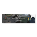 7th special forces fort bragg Bumper Sticker
