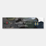 7th special forces fort bragg Bumper Sticker