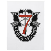 7th Special Forces Group Crest flyers