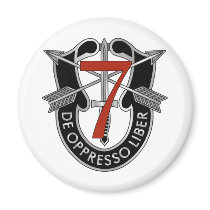 7th Special Forces Group Crest Fridge Magnets