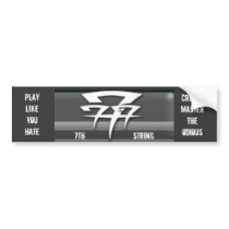 7th String... - Customized bumper stickers