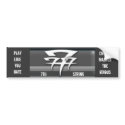 7th String... - Customized bumper stickers by puffy77muffy77 7th String... - Customized bumper stickers
