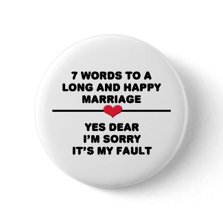 7WordsToALongMarriageblackplump button