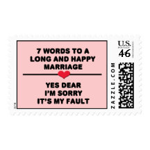 7WordsToALongMarriageblackplump Stamps