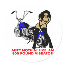 800 Pound Vibrator stickers by WhiteTiger_LLC 800 Pound Vibrator stickers