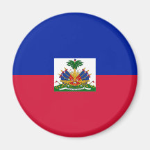 800px-Flag_of_Haiti_svg Refrigerator Magnet