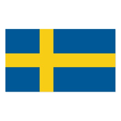 800px-Flag_of_Sweden Business card by SAPPYJIM