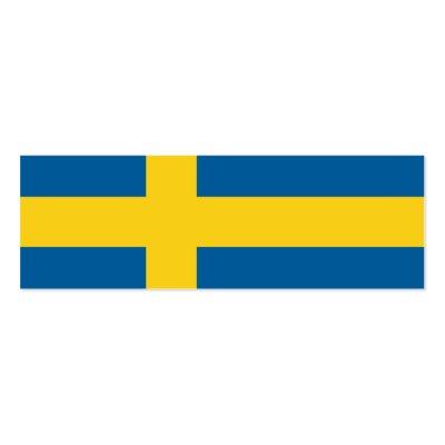 800px-Flag_of_Sweden Business card by SAPPYJIM