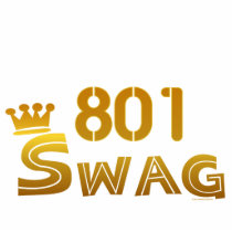 801 Area Code Swag Cut Outs