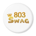803 South Carolina Swag Fridge Magnets