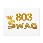 803 South Carolina Swag Postcard