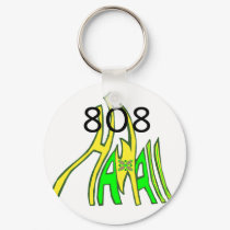 808 Hawaii key chain keychains