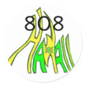 808 Hawaii stickers
