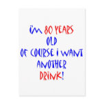 80 another drink post cards