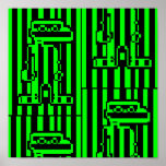 80's vid game, 80's vid game, 80&apos... print