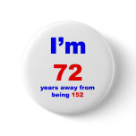 80 Birthday Buttons