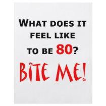 80 Bite Me! Flyers