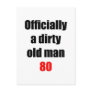 80  Dirty Old Man Post Cards