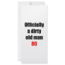 80  Dirty Old Man Full Color Rack Card